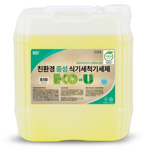 친환경 중성 식기세척기세제 18.75L 1종 원료 사용, 1개