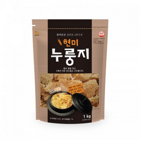 엄마사랑 한끼든든 현미누룽지, 1kg, 1개