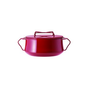 DANSK 댄스크 코벤스타일 양손 냄비 18 cm 2.2 L IH 대응 칠레 레드 오븐 대응 홀로 834300