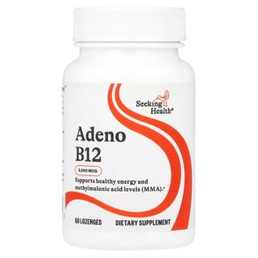 시킹헬스 아데노 B12 3000mcg 사탕 정제 60정 Seeking Health 비타민B12, 1개