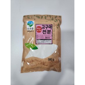 산과들 국산 고구마전분 500g, 1개, 500mg