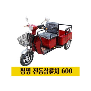 씽씽 전동삼륜차 600 전륜자동차 삼륜전기차 삼륜전동차 농기계 농업용기계 삼륜오토바이