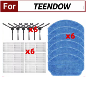 [호환] 틴도우 로봇청소기 소모품 teendow b151/b150, 1개, 18pcs