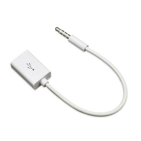 3.5mm 잭 M AUX 오디오 플러그 USB F 컨버터 케이블 ~