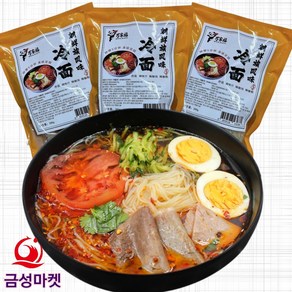 금성마켓 중국냉면 연변냉면 밀키트 조선족 전통냉면, 380g×1개, 380g, 1개