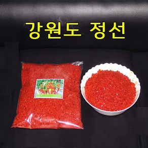 고춧가루/가정용/보통맛/1kg/지퍼백 포장/강원도 정선/태양초, 1개, 1kg