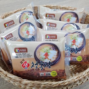 [산정] 담양 죽향콩 청국장, 350g, 05_업소용 350g x 12개, 12개