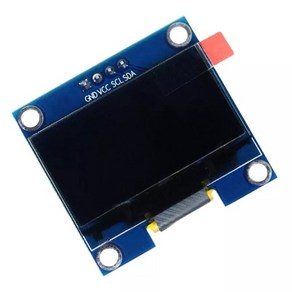 0.96인치 128x64 OLED 디스플레이 I2C 아두이노 aduino, 1개