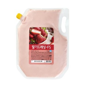 상세설명참조 쉐프원 딸기드레싱-FS 2kg, 1개