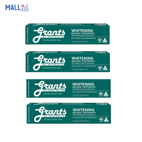 호주 그란츠 화이트닝 스피어민트 치약 110g 4개묶음 Grants Whitening baking soda&spearmint toothpaste