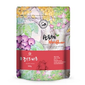 산들해 국산 레드비트분말 가루, 1개, 500g, 500g