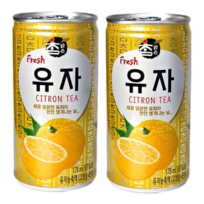 참맑은 유자 175ml 90캔, 90개