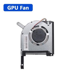 ASUS 노트북 쿨러 CPU 냉각 팬 FX95G FX95D FX96G FX86F FZ86S ZX86 FX705G FX706 FX505D FX505D, 02 GPU FAN, 한개옵션2