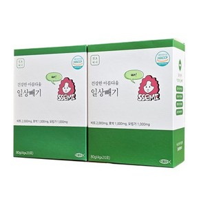 [1+1] 일상빼기 (2박스 40포) 건강환 붓기빼고 기분전환, 2박스, 80g