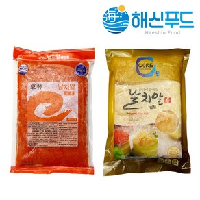 업소용 날치알 레드 골드 800g 냉동 알밥재료, 날치알 골드 [800g], 1개