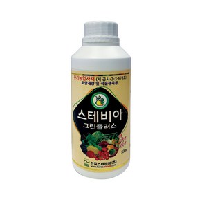 스테비아 그린플러스 500ml 스테비 농법 토마토 토망고 수박 멜론 당도 식물 영양제, 1개