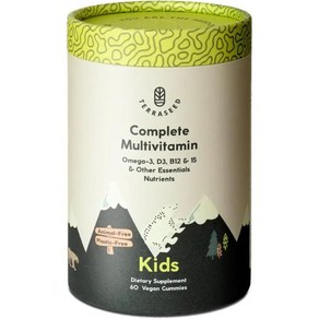 Complete Kids Multivitamin Gummies - with Omega 3 6 9 Vitamin B12 Folic Acid Iodine Vitamin C Zinc -, 1개, 70정