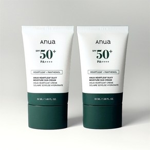 아누아 어성초 실키 모이스처 선크림 SPF 50+ PA++++ 50ml / 아누아선크림 선로션 아누아어성초선크림