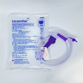 Ucomfor 유콤포 세이프티 피딩줄 피딩라인 피딩통 PVC연결줄 4.8mm