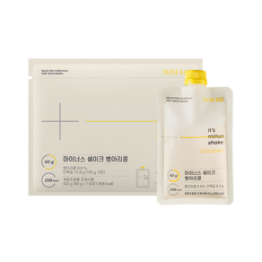 페이퍼백 마이너스 쉐이크 병아리콩, 60g, 7개