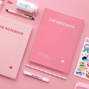 아이코닉 Basic notebook 라인노트 줄지공책 라인공책 공부노트 과목공책 필기노트 수학노트, 1개, 05 Lavende