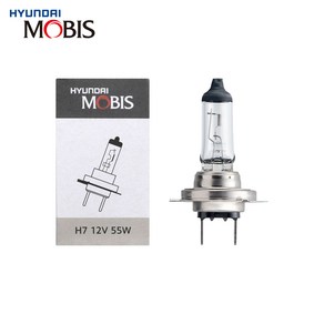 현대모비스 H7 기아 쏘렌토R 뉴쏘렌토R 할로겐 순정형 전조등 자동차 전구 12V 55W, 1개