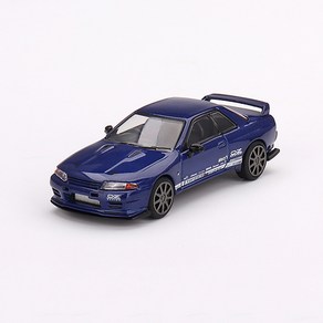 CRD668651/[미니GT_589] 1/64 닛산 스카이라인 GT-R 탑 시크릿 VR32 - 메탈릭 블루 (다이캐스트), 1개