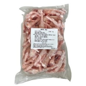 무뼈닭발 냉동닭발 뼈닭발 국내산, 통닭발(유뼈)1kg*2개, 2개