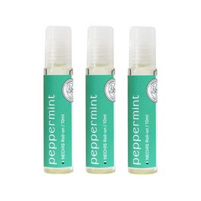 아트박스/비엠포엠 네치스 아로마 롤온 바르는 미니향수 페퍼민트향 3개, 10ml