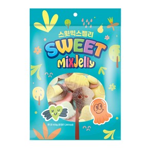 스윗믹스젤리 400g 편의점간식 6가지맛 대용량젤리, 1개