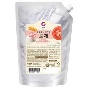 청정원 로제스파게티소스 2kg, 2개