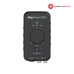 IK Multimedia iRig Steam Po 모바일 스트리밍 인터페이스