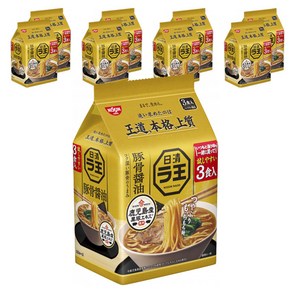 일본 닛신 라오 라왕 돈코츠 쇼유 간장 라면 총 300g 3개입 9개 nissin 니신 라멘