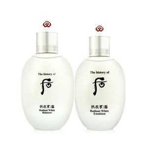 더후 공진향 설 미백 2종 단품 세트(밸런서 150ml+로션 110ml), 1세트