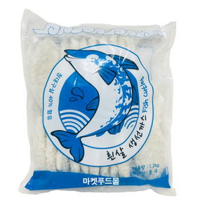 다인)냉동 흰살생선까스 1.2kg(60gX20개), 1개, 1.2kg