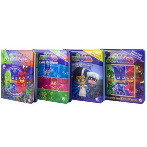 PJ Masks Little Fist Look and Find 4 Book Vinyl Bag Set