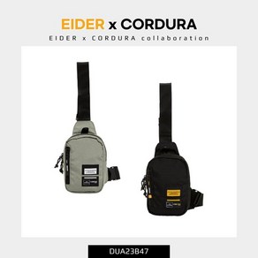 {100%정품 }아이더 크로스백 [23SS] CORDURA ECO (코듀라 에코) 미니 / DUA23B47, FREE, 카키(K7), 1개