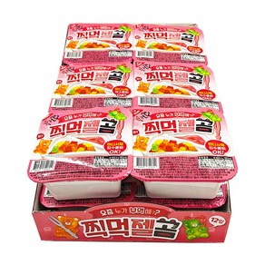 시럽에 찍어먹는 곰젤리 딸기맛 45g 12개입 아이들 간식 선물, 540g, 1개