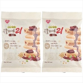 구워만든 곡물그대로 21곡 초코 150g, 2개