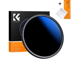 KnF 67mm HMC ND2-ND400 가변 ND 필터 블루코팅 (융포함) AGC Glass Fader ND2-400 Filter + Cleaning Cloth