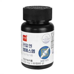 [닥터팜] 관절엔 엠에스엠 1 000mg X 60정(1통/1개월) 식이유황, 240정, 4개