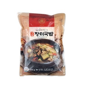 강남 즉석탕국 장터국밥 600g, 4.장터국밥600g/팩, 1개