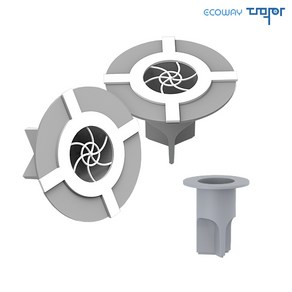 에코웨이 다막아 싱크대 화장실 욕실 하수구트랩 배수구덮개 벌레 악취 냄새 차단 마개, 7. 욕실용(2)+싱크대상부용(1), 3개