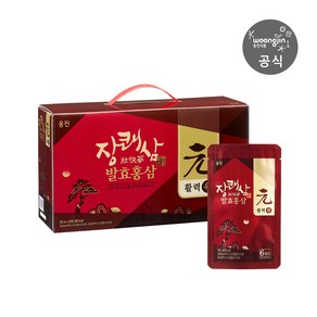 장쾌삼 발효홍삼 활력원 100mL 24포, 2400ml, 1개