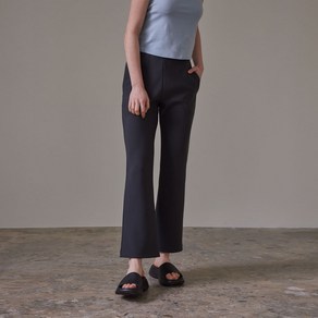 38컴온커먼 Slim Flared Banding Pants (Shadow Charcoal)