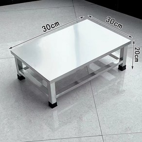 식자재 받침대 온장고 선반 화분 스텐 가전제품 지지대 25x25x10 [201 두께판], 30x30x20 [201 두꺼운 판넬]