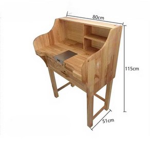 가공 테이블 세공 책상 공예책상 목공 다이 공방작업대, 1개