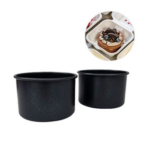 도시락케이크틀 초미니 높은 원형팬 9cm 10cm 케익틀 도시락케이, 1개