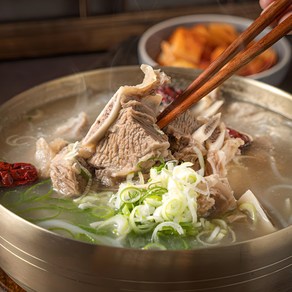 뚝심밥상 한식 명인이 만든 찐한 왕 갈비탕 1kg, 6개