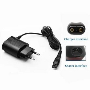 퀄컴 전기 면도기 AC 어댑터 EU/USB 플러그 HQ8505 HQ6 RQ S5000, [01] EU plug, 1) EU plug, 1개입